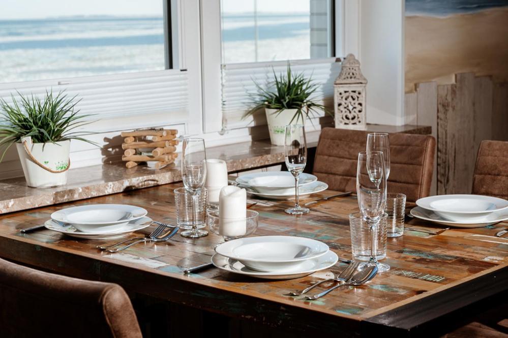 Ferienwohnung Inselblick เฮอร์นุม ภายนอก รูปภาพ